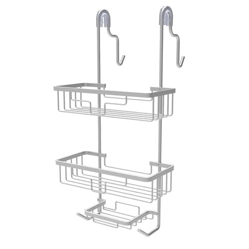 Evolve Lifewares Aluminium Rust Free Over The Screen Shower Caddy ...