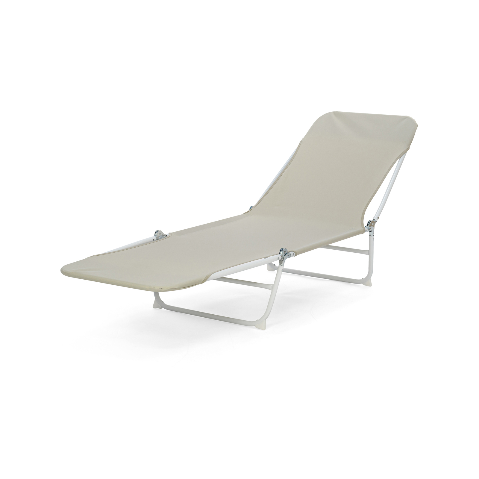 Marquee Silver Solid Folding Sun Lounge Bunnings Australia