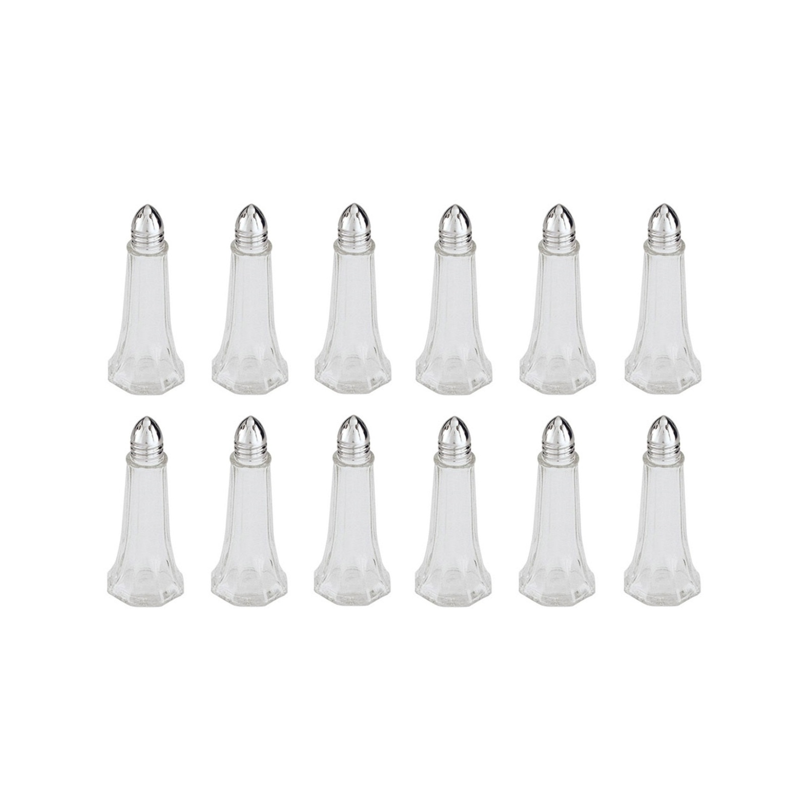 12 Glass Salt And Pepper Shakers Tower Bunnings Australia