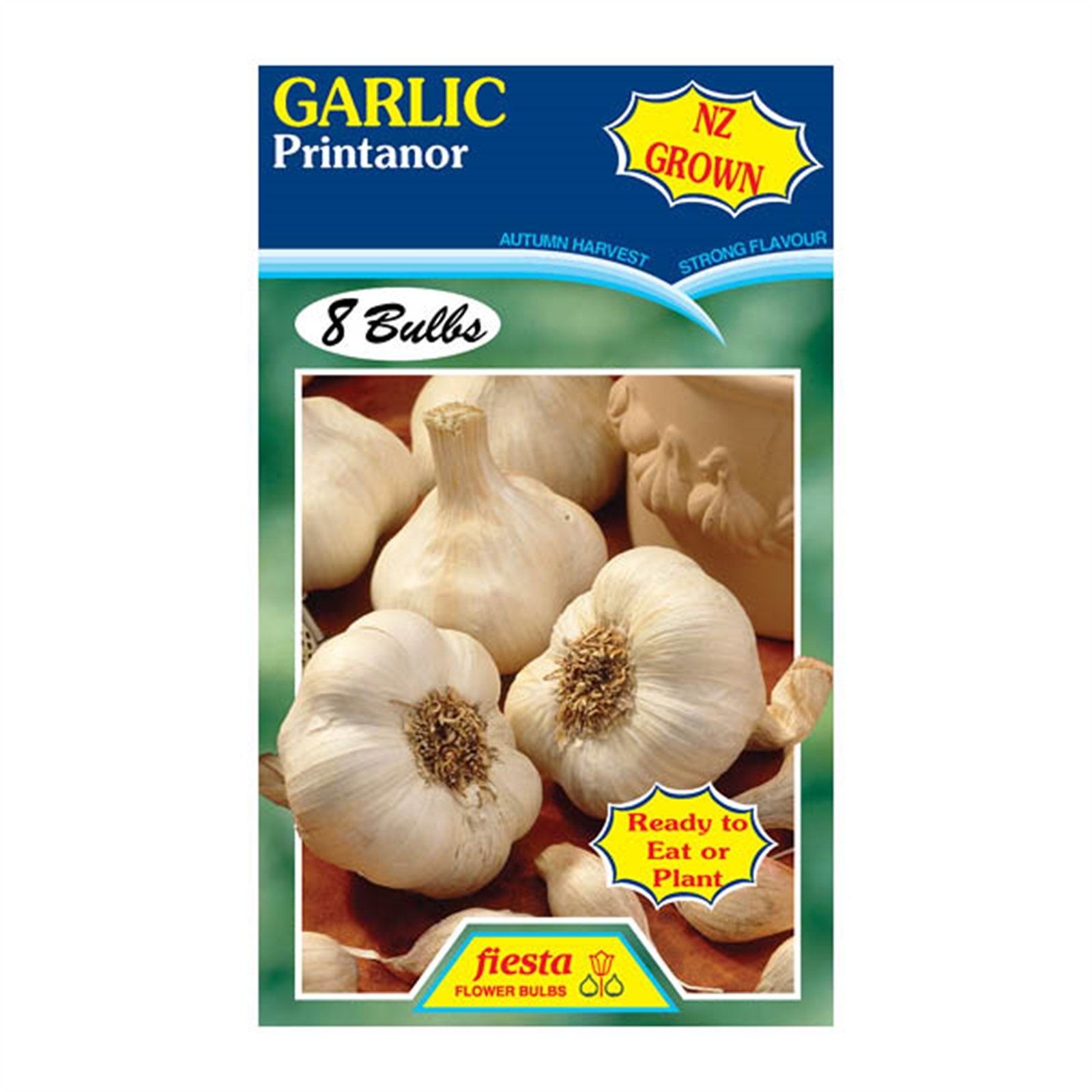Fiesta Flower Bulbs Garlic Printanor 8 Bulbs Bunnings New Zealand