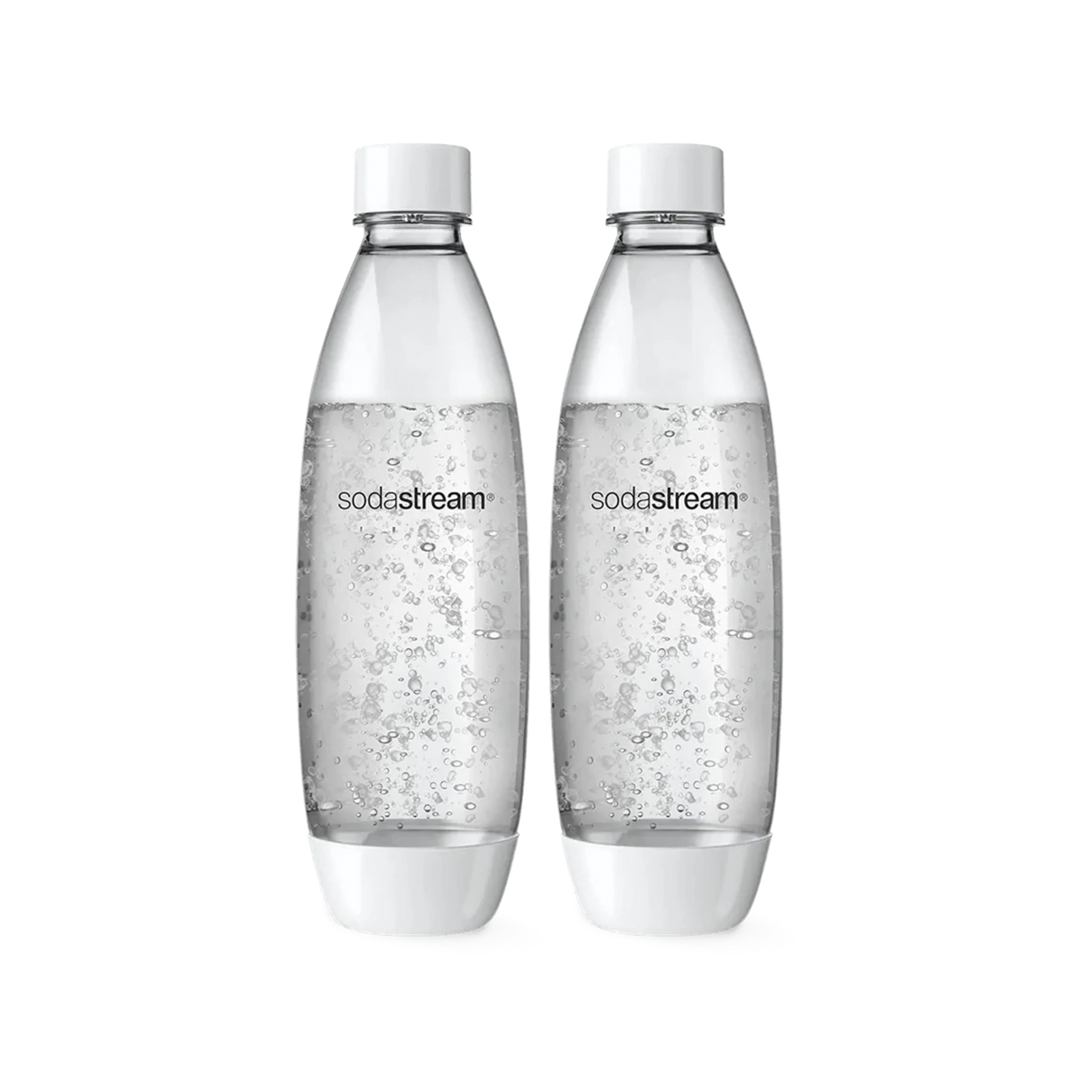 2pc 1L Sodastream Dishwasher Safe BPA Free Carbonating Water Bottles