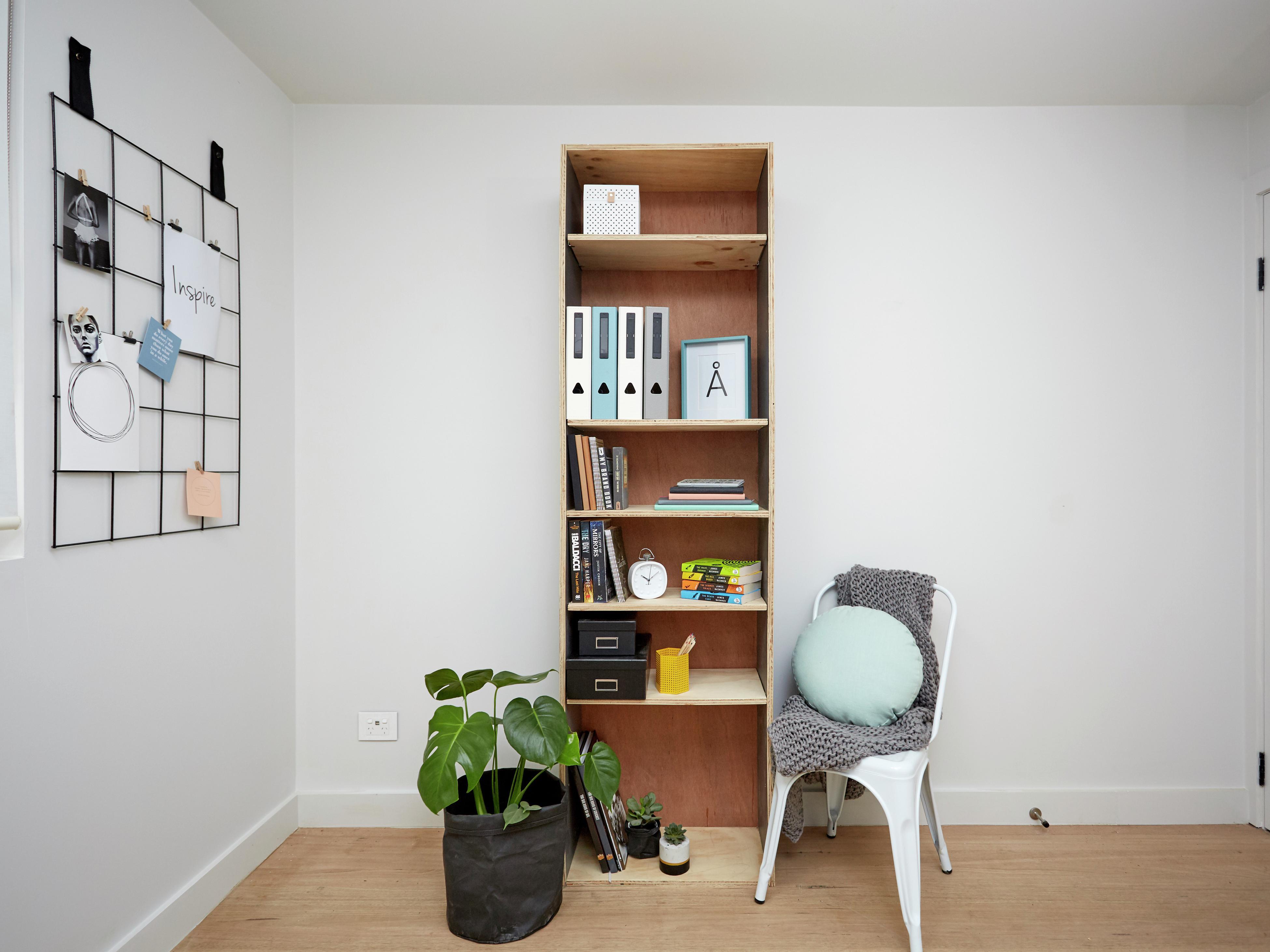 Family Room Built-In - Installing The Top or Header  Built in wall  shelves, Bookshelves diy, Built in shelves living room