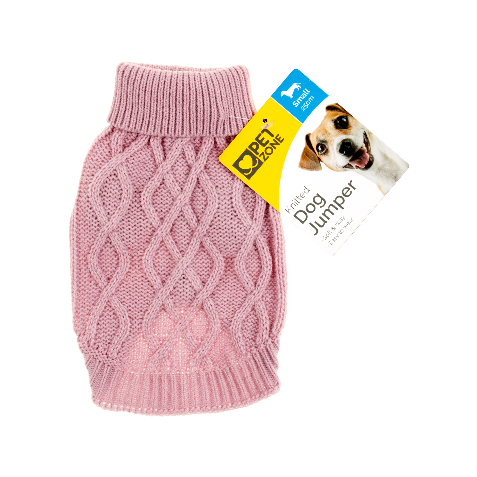 Pet Zone 25cm Knitted Dog Jumper 3 Assorted Colours Bunnings Australia