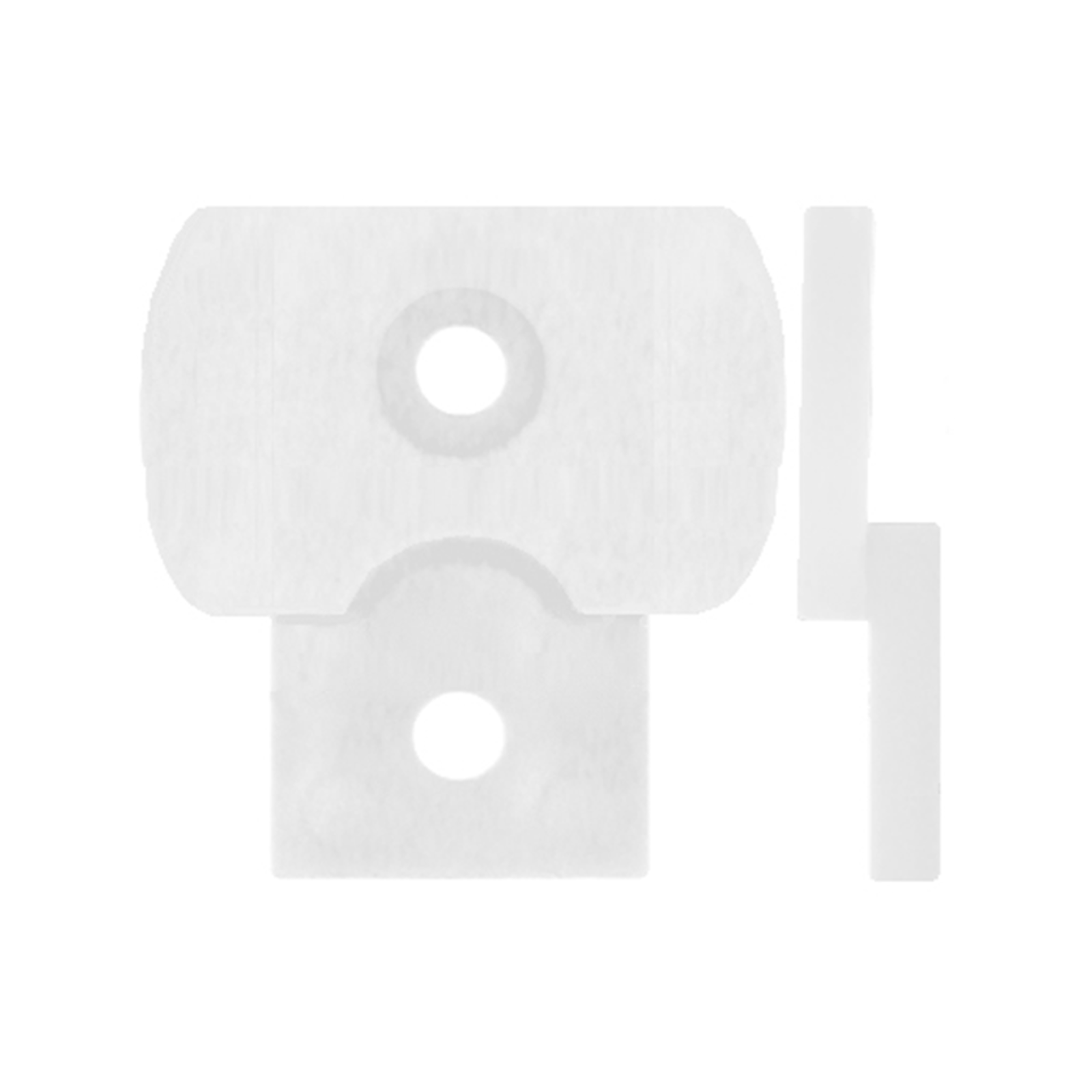 Rolltrak 26mm White Security Sliding Door Guide Bunnings Australia