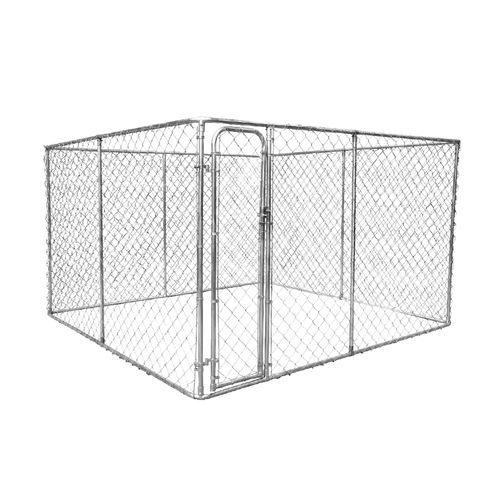 RapidMesh 2-in-1 Galvanised Steel Dog Run And Kennel