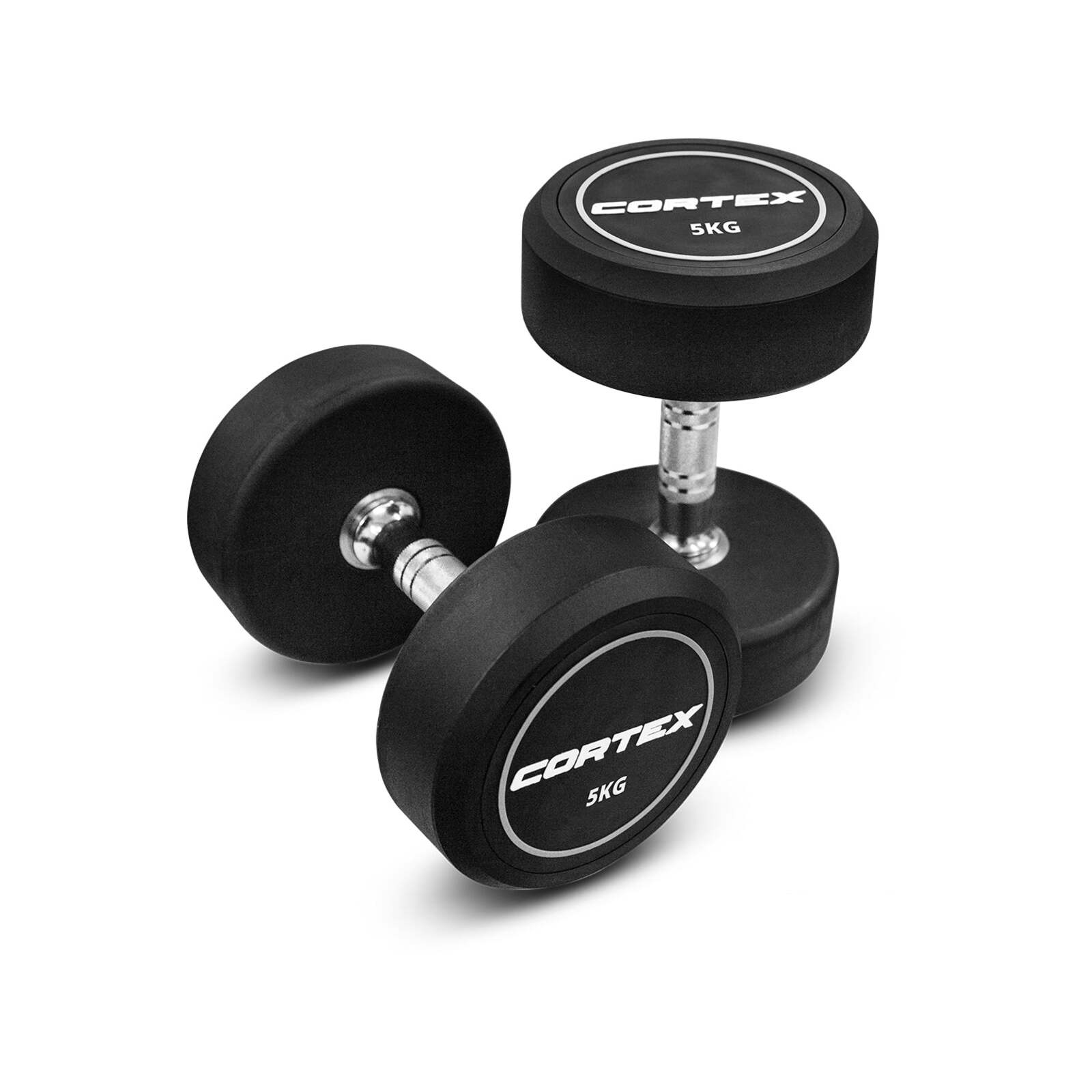 CORTEX 5kg Pro-Fixed Dumbbell (Pair) - Bunnings Australia