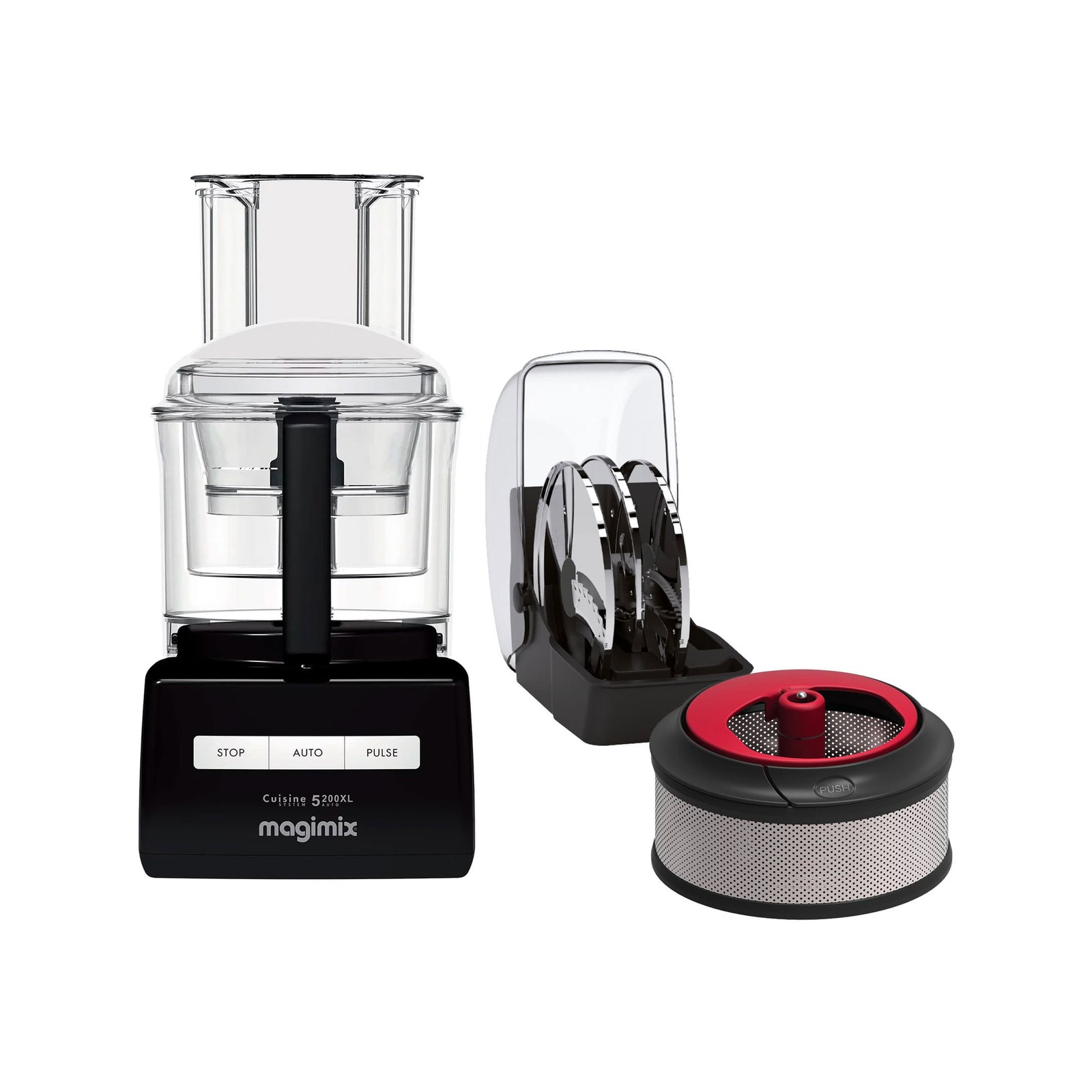 Magimix Premium 5200XL Food Processor Black Bunnings Australia