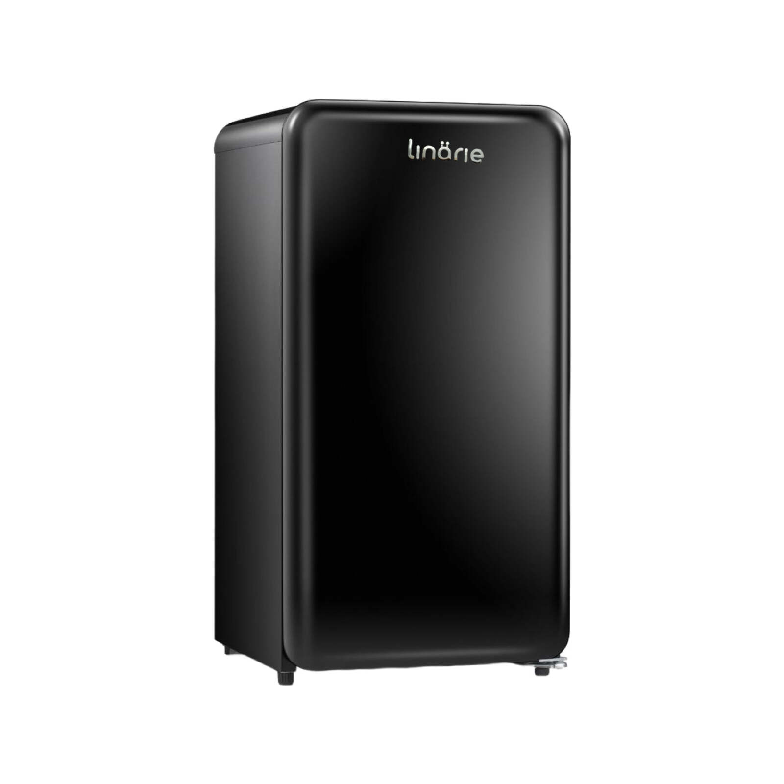 Tignes 91L Black Retro Mini Fridge with BuiltIn Freezer Compartment