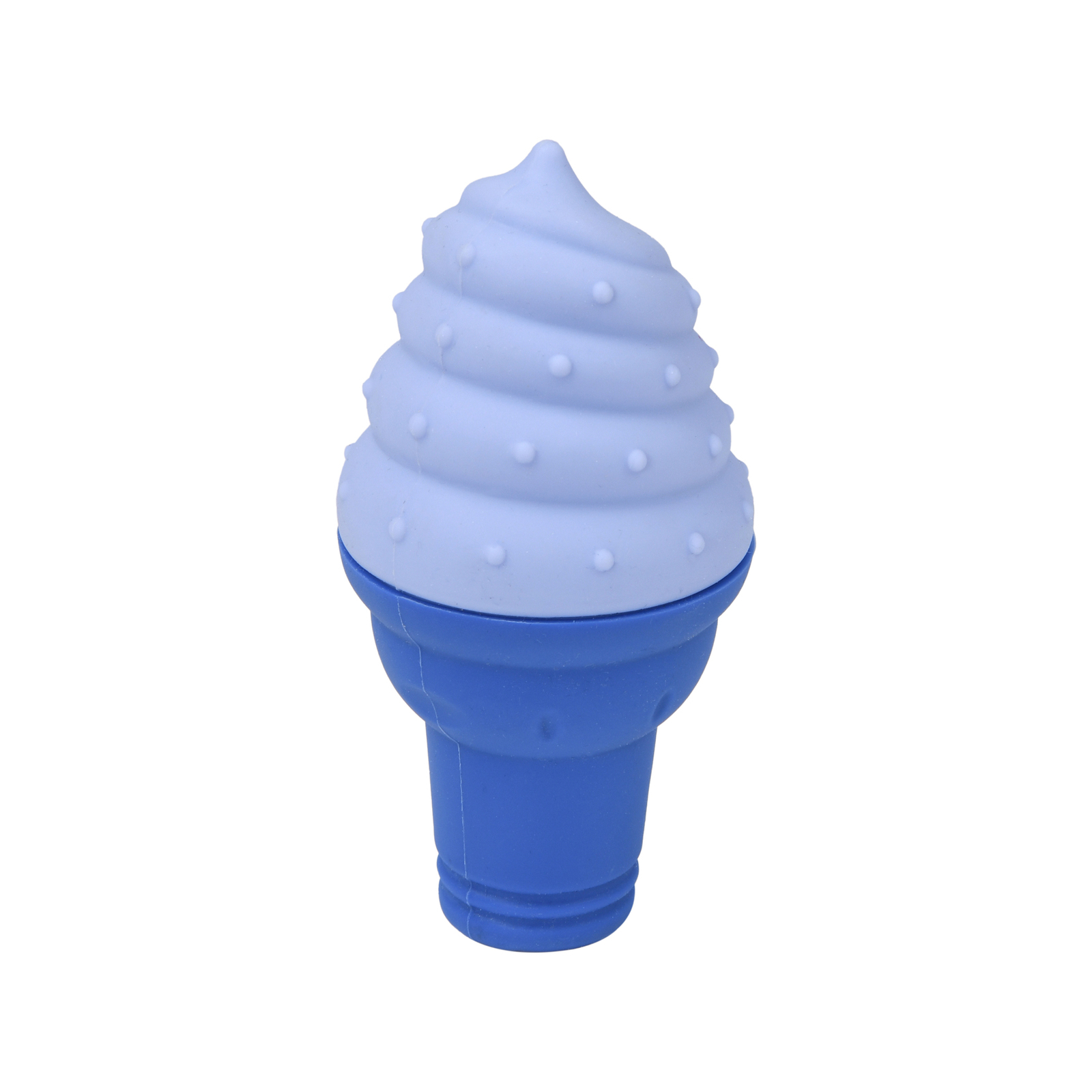 Charlie's Freezy Ice Cream Cone Dog Toy Blue 6x12.5cm Bunnings Australia