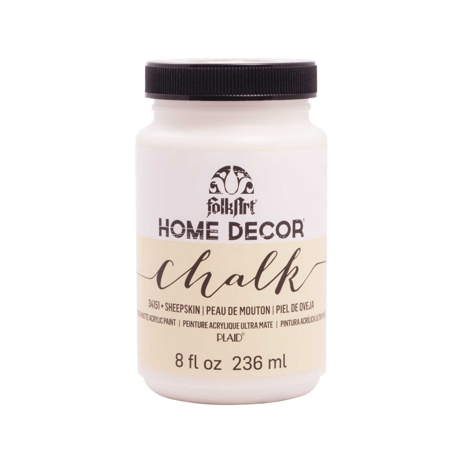 Folk Art 8Oz/237ml Sheepskin Home Décor Chalk Paint Bunnings New Zealand