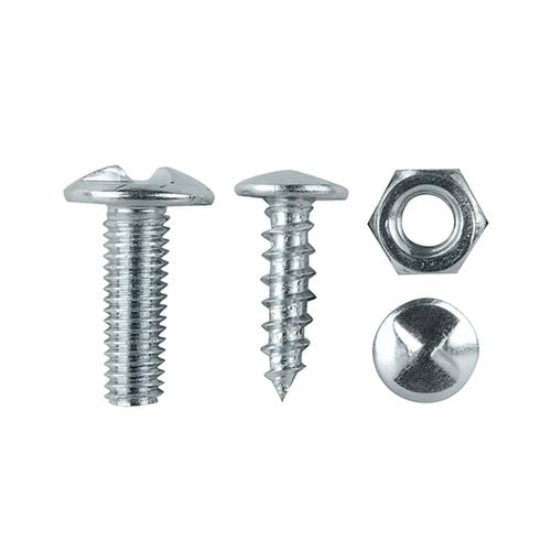 Pinnacle Assorted Anti-Theft Security Number Plate Screws - 22 Pack ...