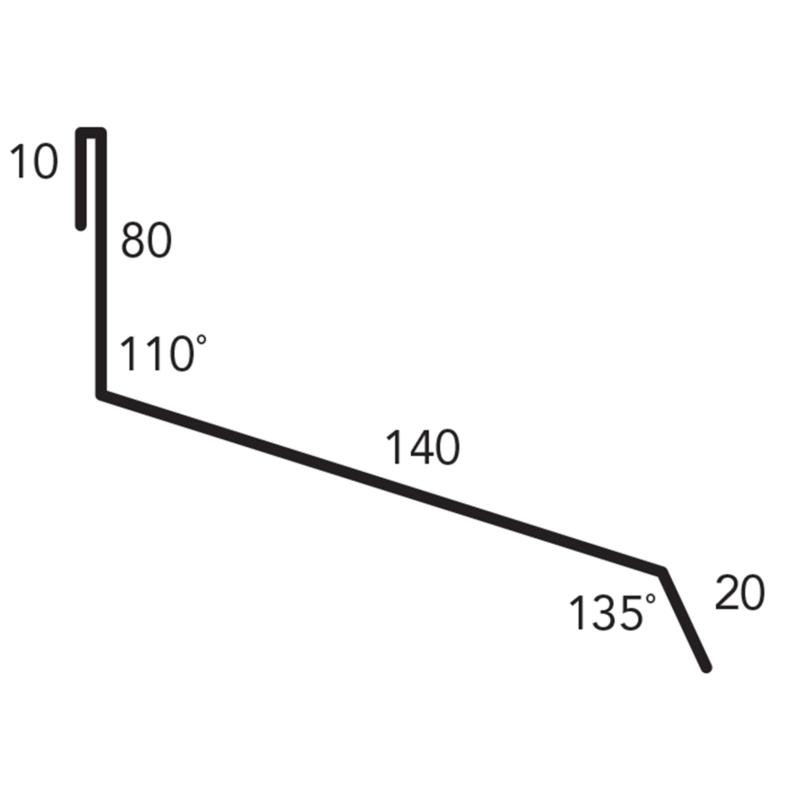 Lysaght 2400mm Classic Cream Flashing Apron Bunnings Australia