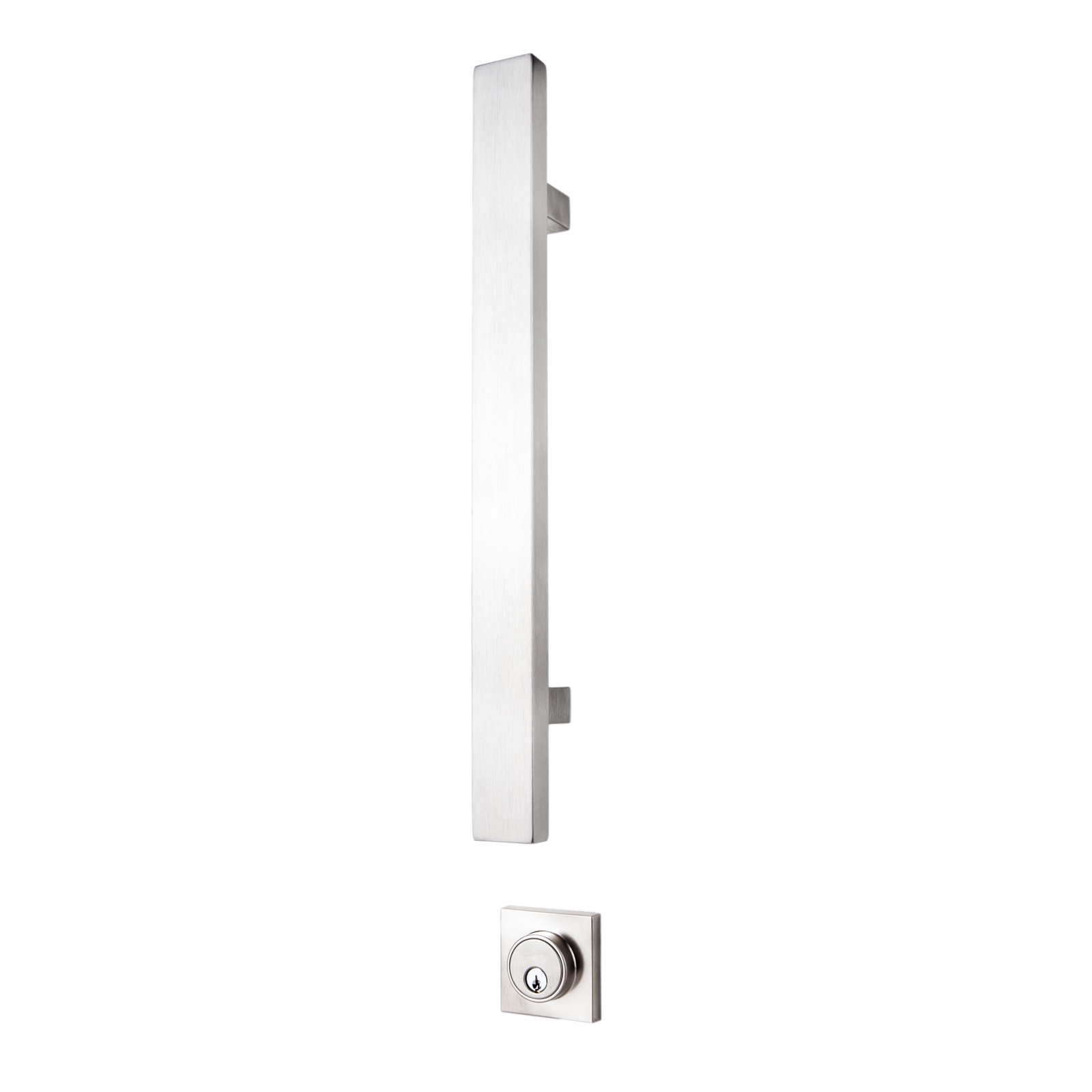 Gainsborough 450mm Stainless Steel G4 Series Square Pull Handle Entrance Set Bunnings Australia