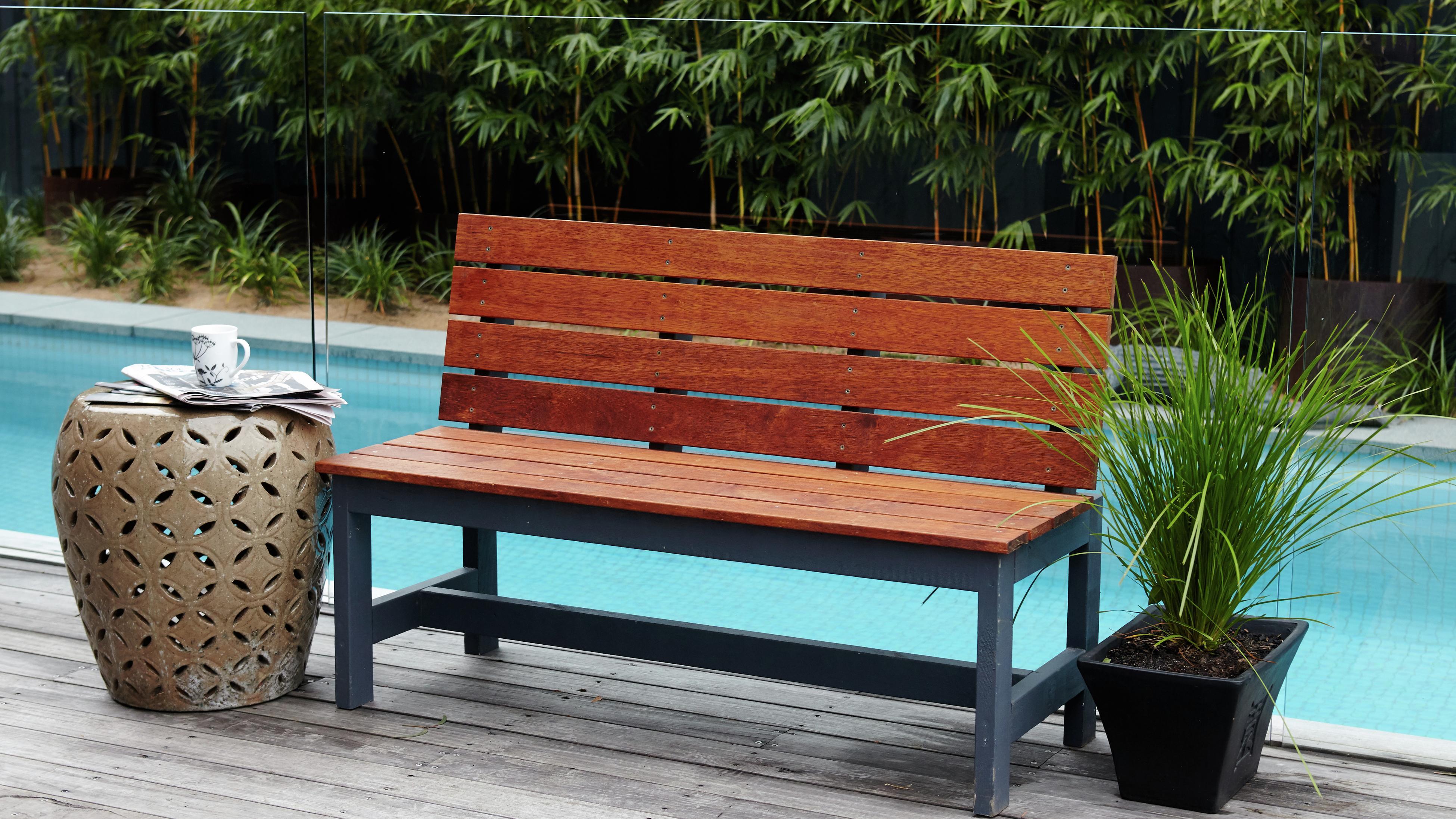 Wrought iron deals bench seat bunnings