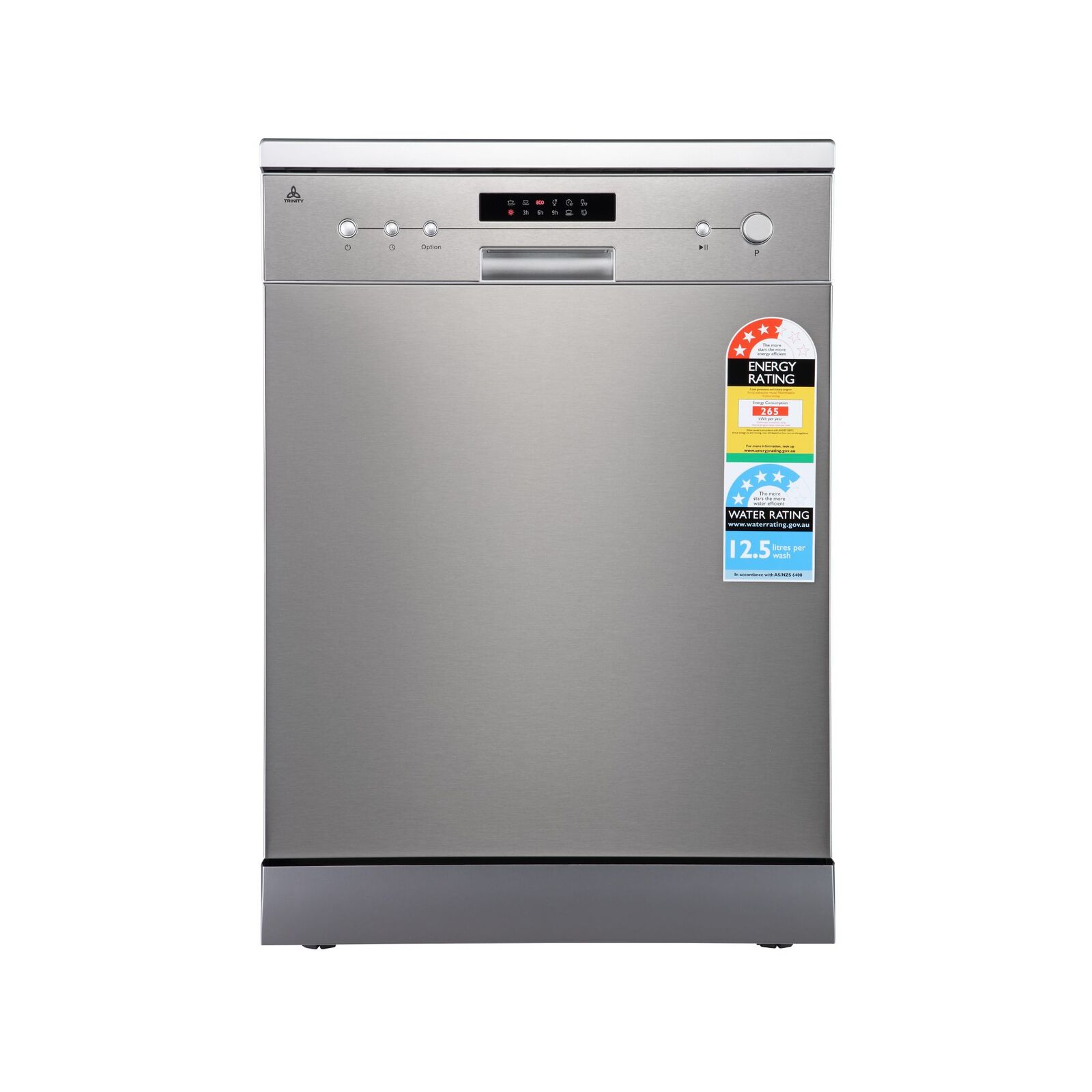 Trinity 60cm INOX Stainless 14 Place Setting Freestanding & Builtin