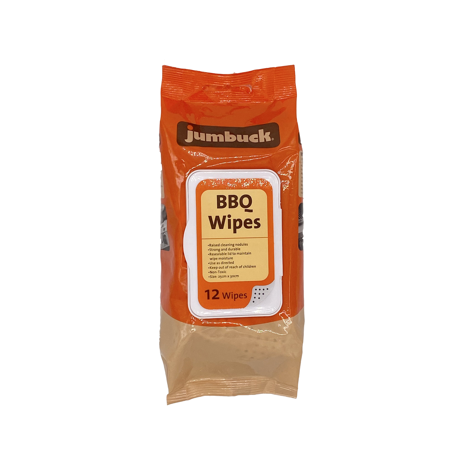 Jumbuck Bbq Cleaning Wipes 12pk Bunnings Australia