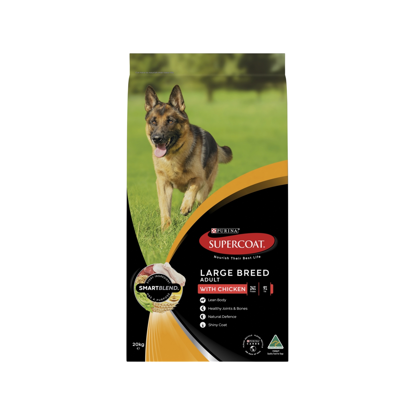 Supercoat 20kg Chicken Large Adult Dog Dry Food Bunnings Australia