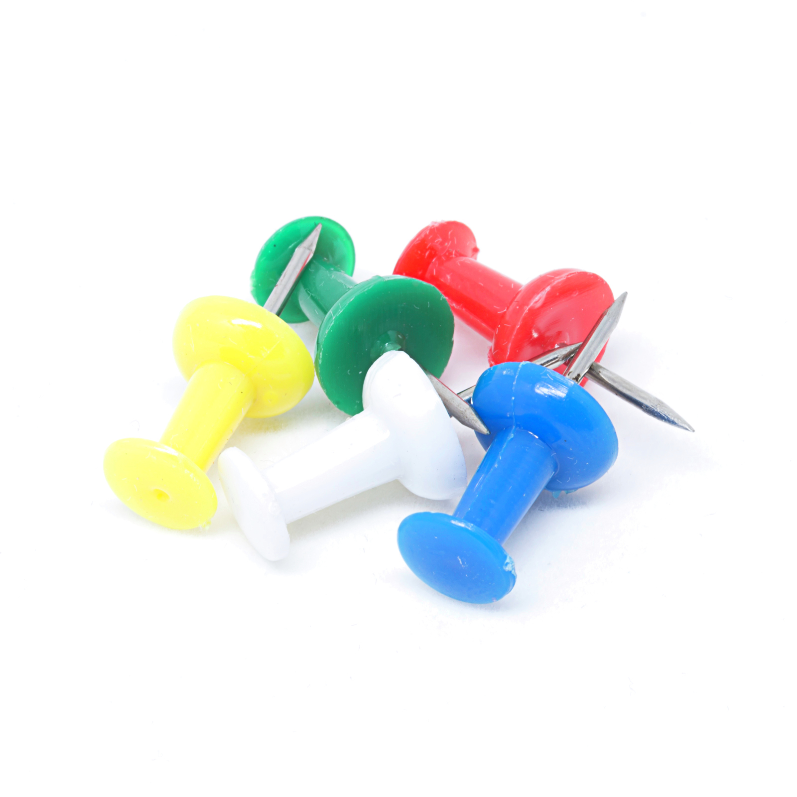 Pinnacle Assorted Coloured Push Pins 50 Pack Bunnings Australia
