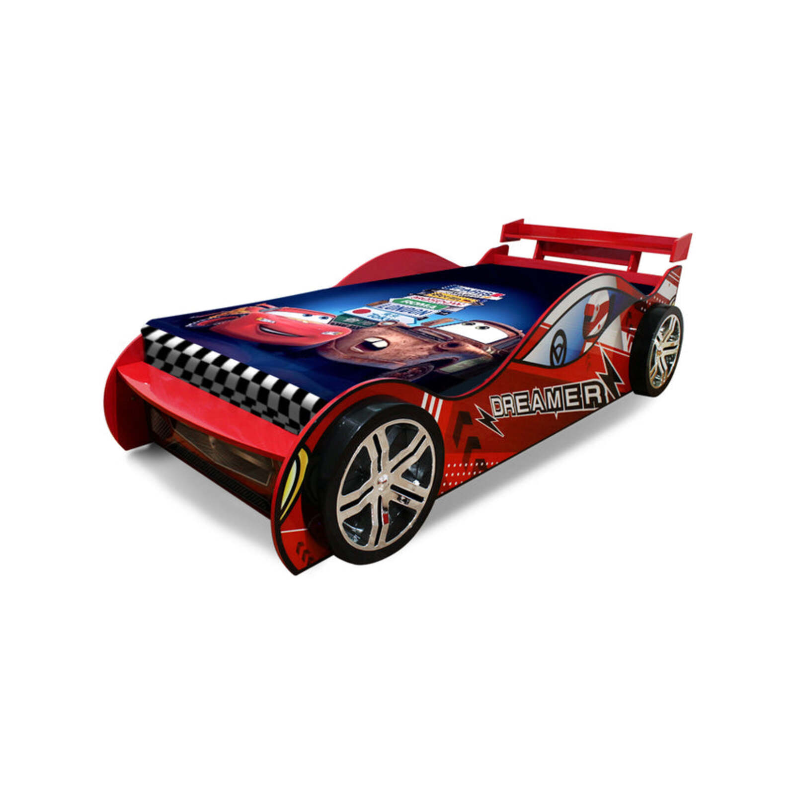 Dreamer Children Toddler Kids Racing Racer Car Bed For Boy Boys in Red ...