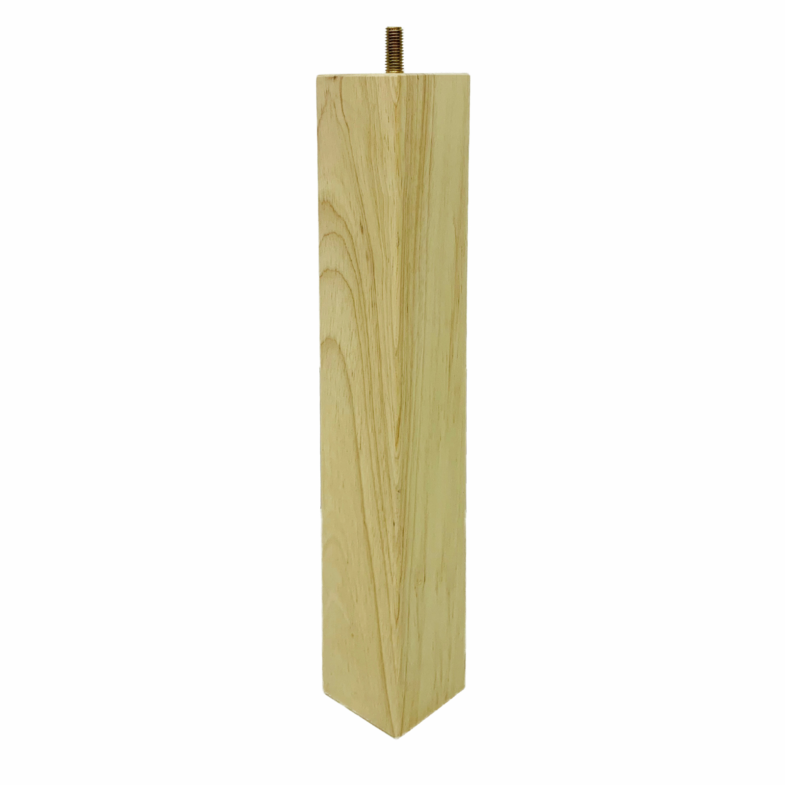 Adoored 53 x 53 x 360mm Raw Wood Square Furniture Leg Bunnings Australia