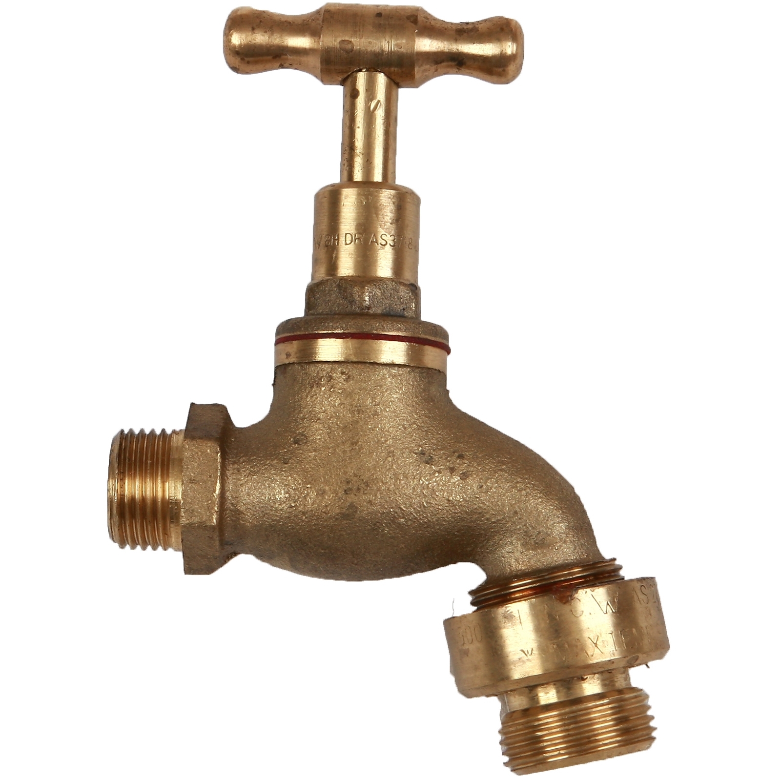 Brasshards 20mm Hose Tap with Integrated Vacuum Breaker Bunnings