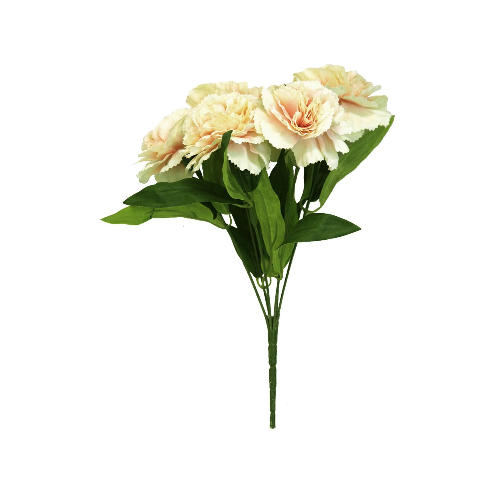 30cm Cream Carnation Artificial Flower Posy Bunnings Australia