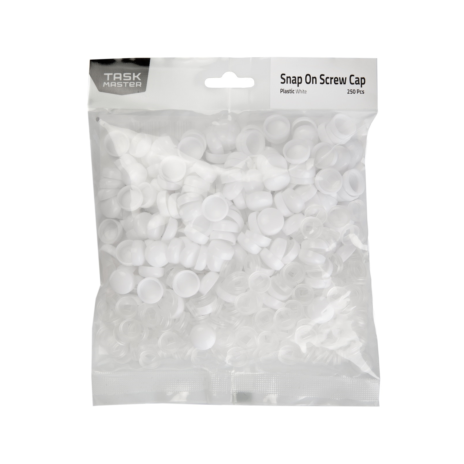 Taskmaster 6 8g White Snap On Screw Caps 250 Pack Bunnings Australia
