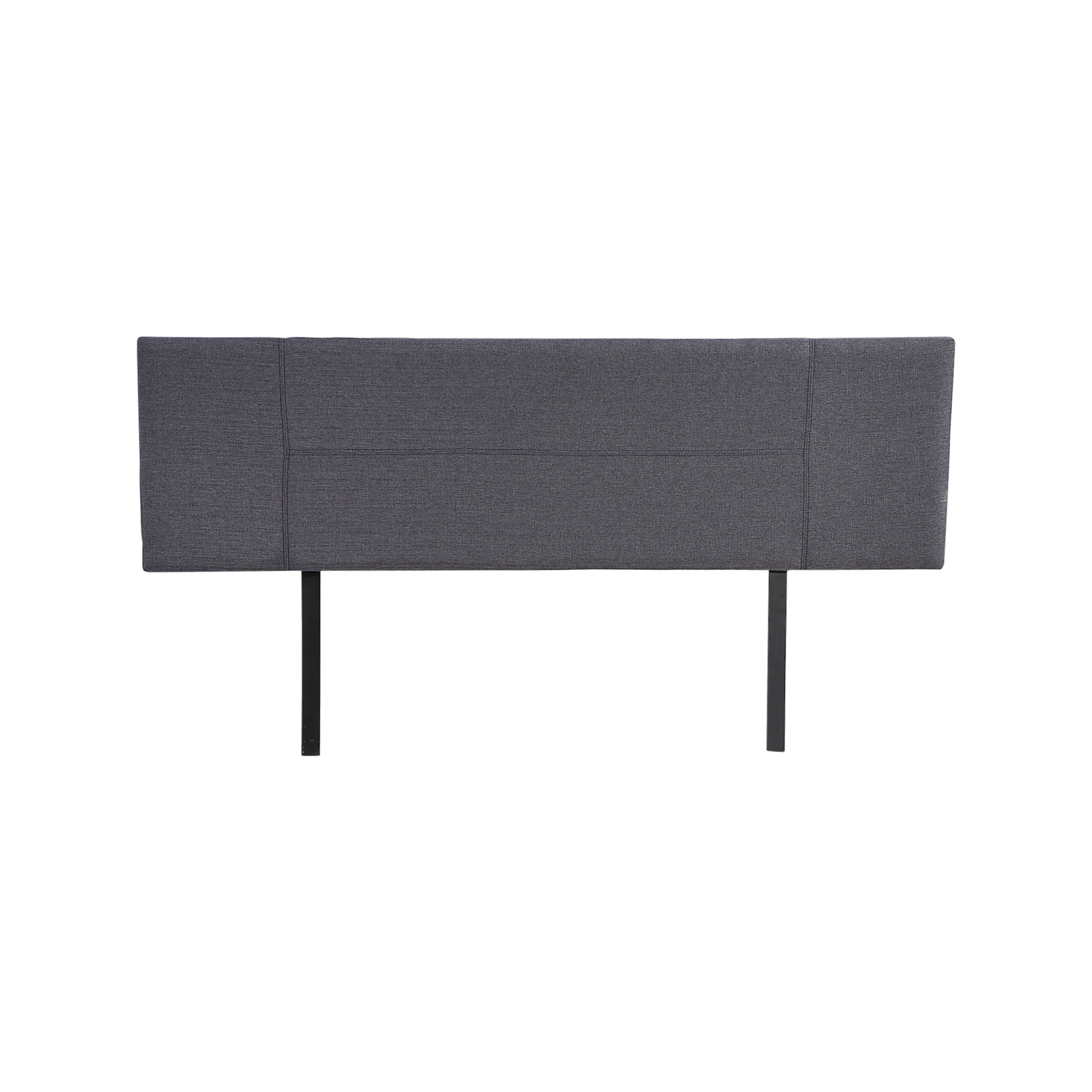 Linen Fabric King Bed Headboard Bedhead - Grey - Bunnings Australia