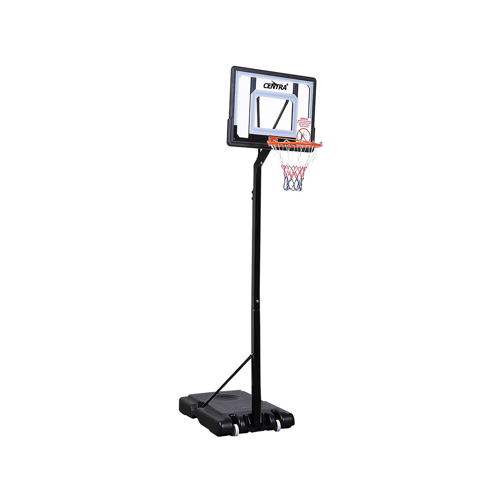 Centra Basketball Hoop Stand Kid Rim Ring System Large Backboard Net ...