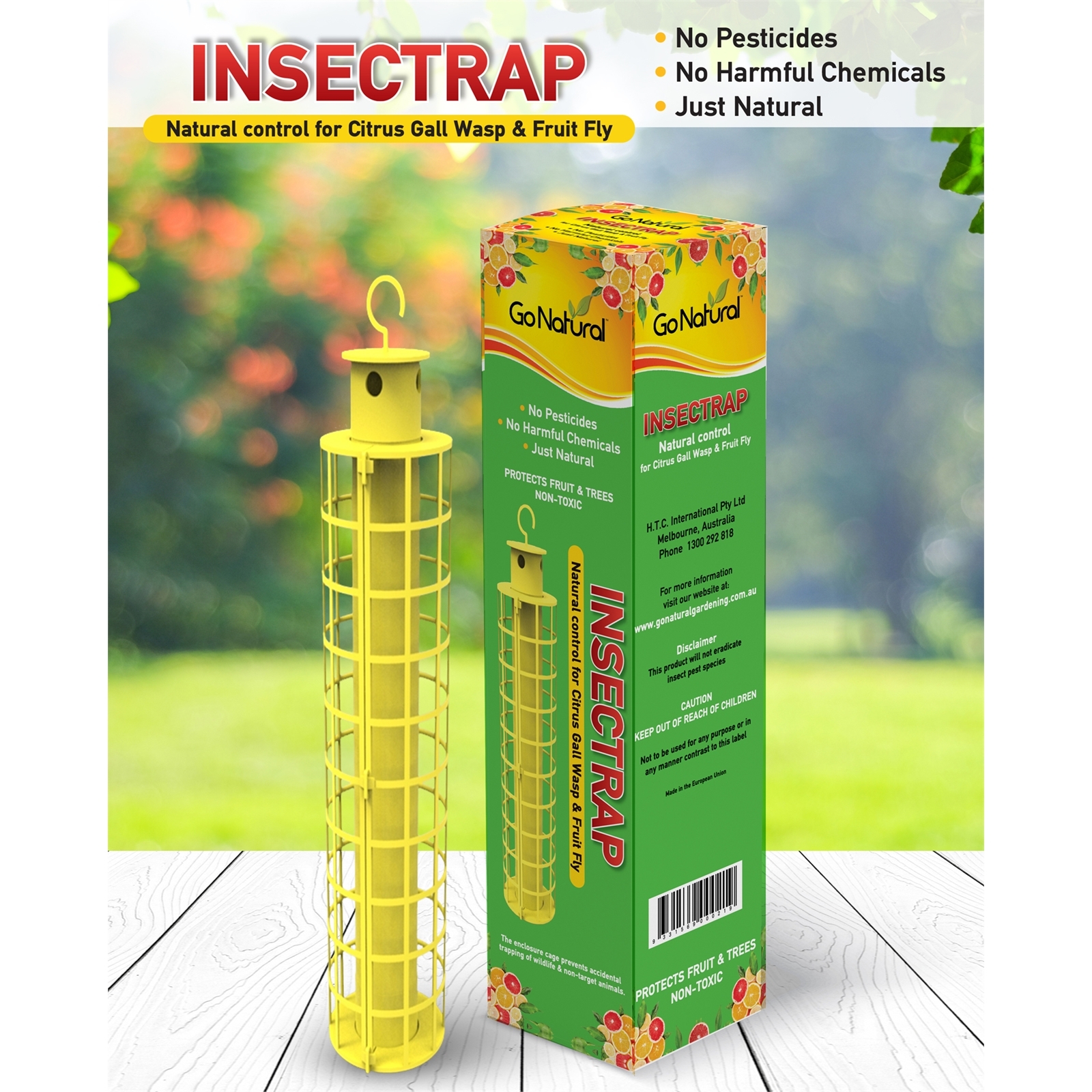 Go Natural Citrus Gall Wasp And Medfly Insect Trap Bunnings Australia