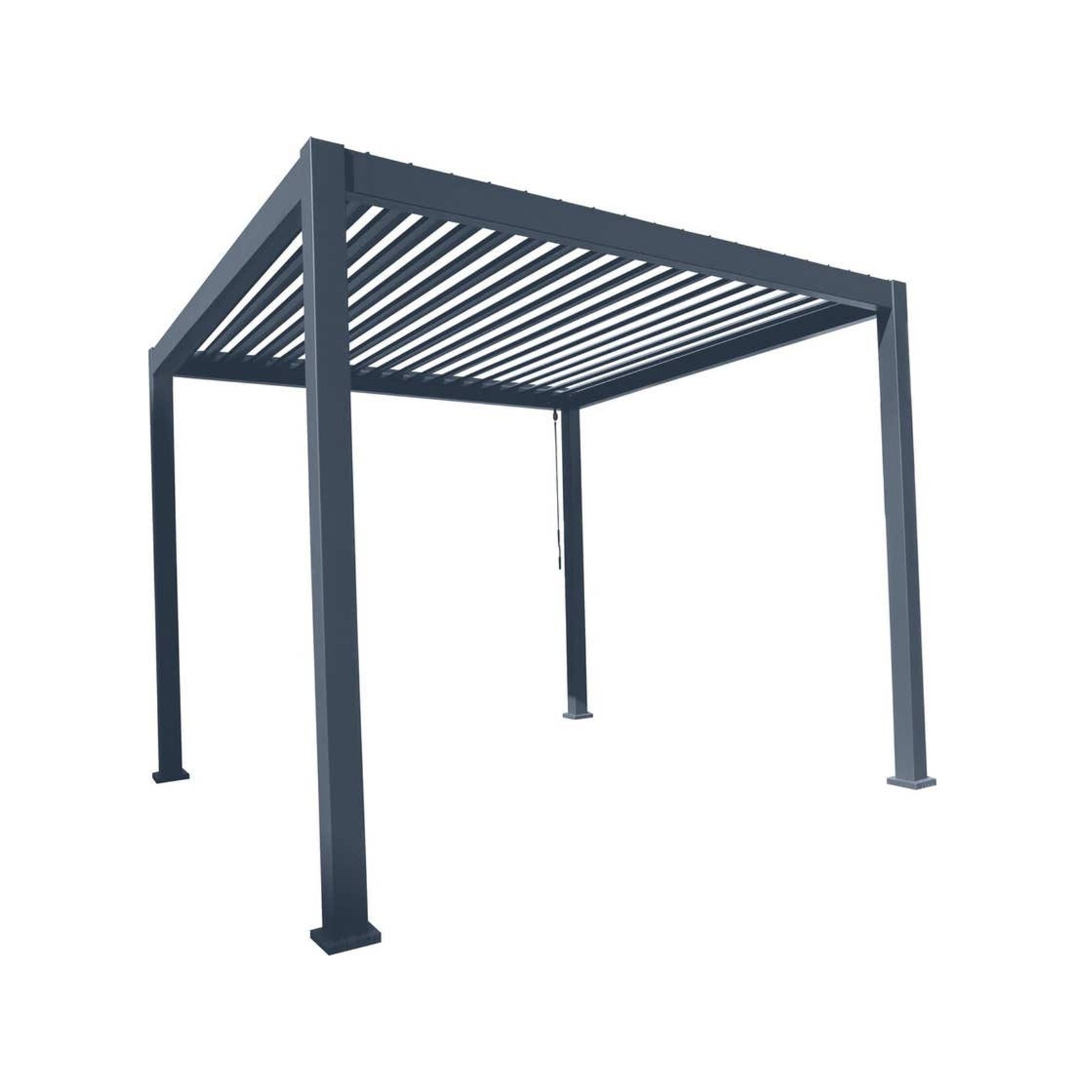 Coolaroo 3 x 3.6m Charcoal Fairhaven Gazebo Bunnings Australia