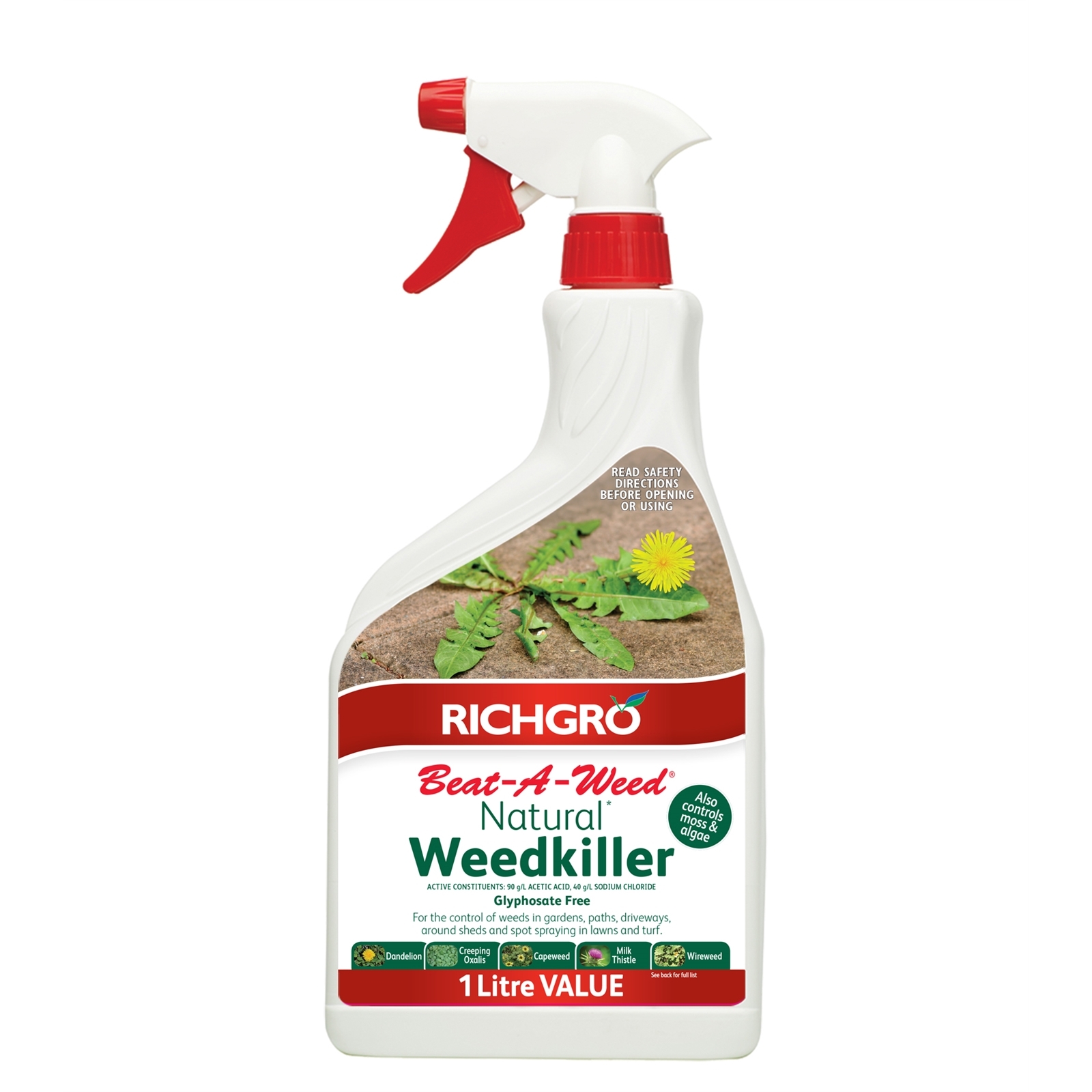 Richgro 1L BeatAWeed Natural Weedkiller Bunnings Australia