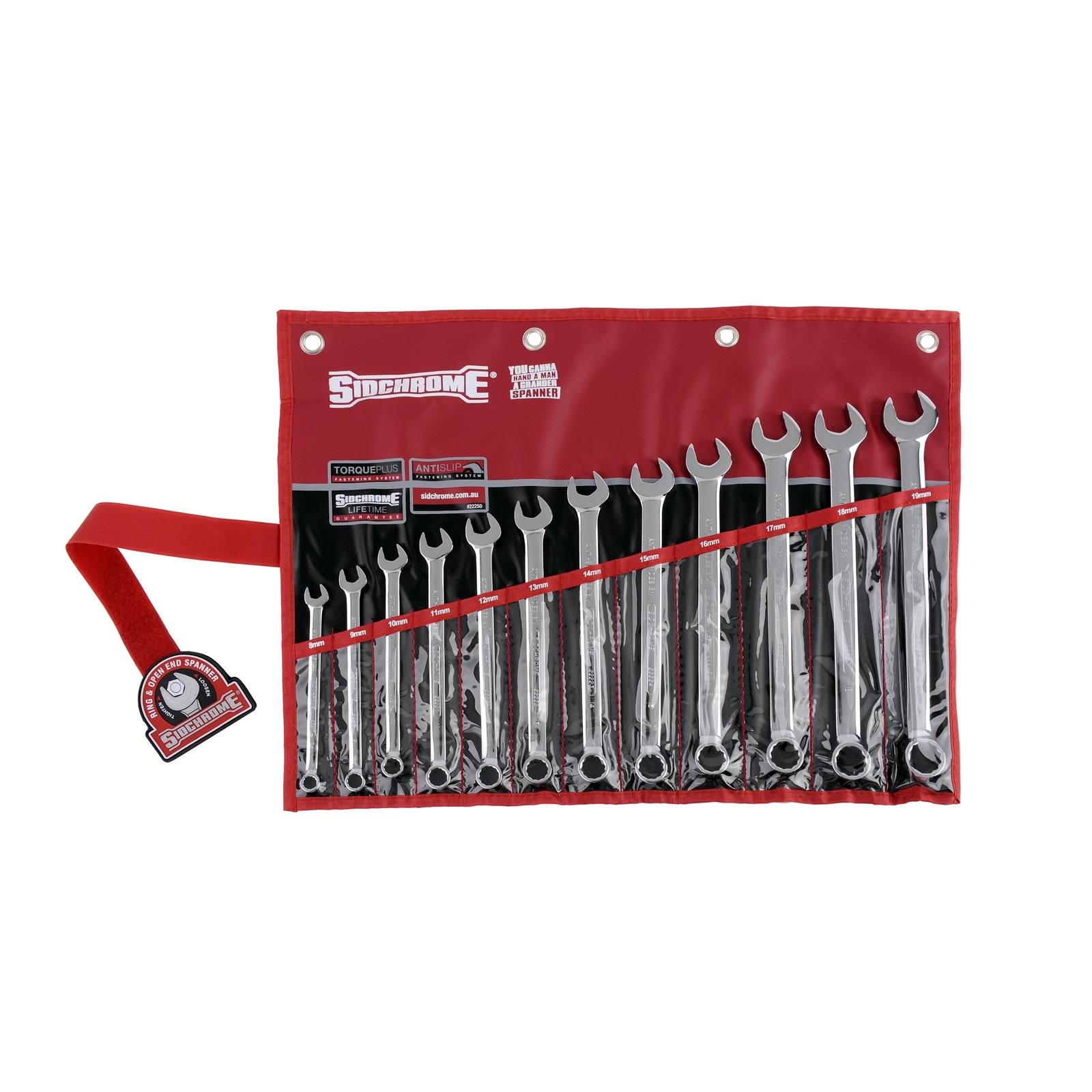 Sidchrome 12 Piece Combination Spanner Set Bunnings Australia