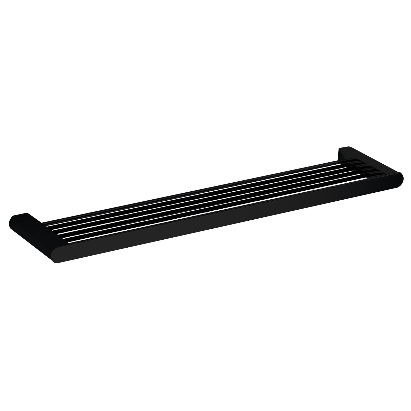 Azzurra 90 Series Black Matt Brass Shower Shelf - Bunnings Australia