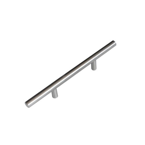 Kaboodle 96mm Brushed Stainless Steel T-Pull Kitchen Door Handle ...