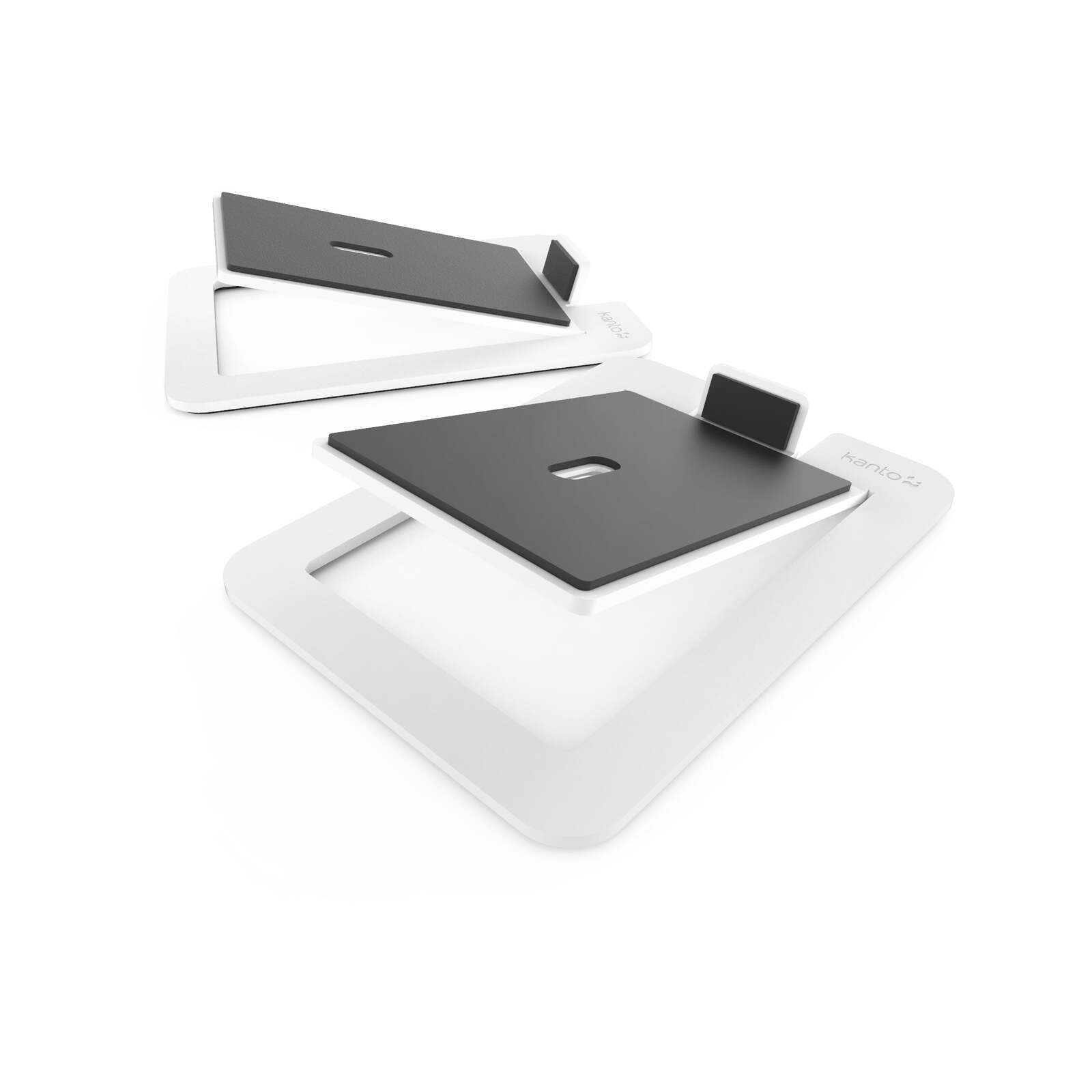 Kanto S6W Angled Desktop Speaker Stands for Large Speakers Pair