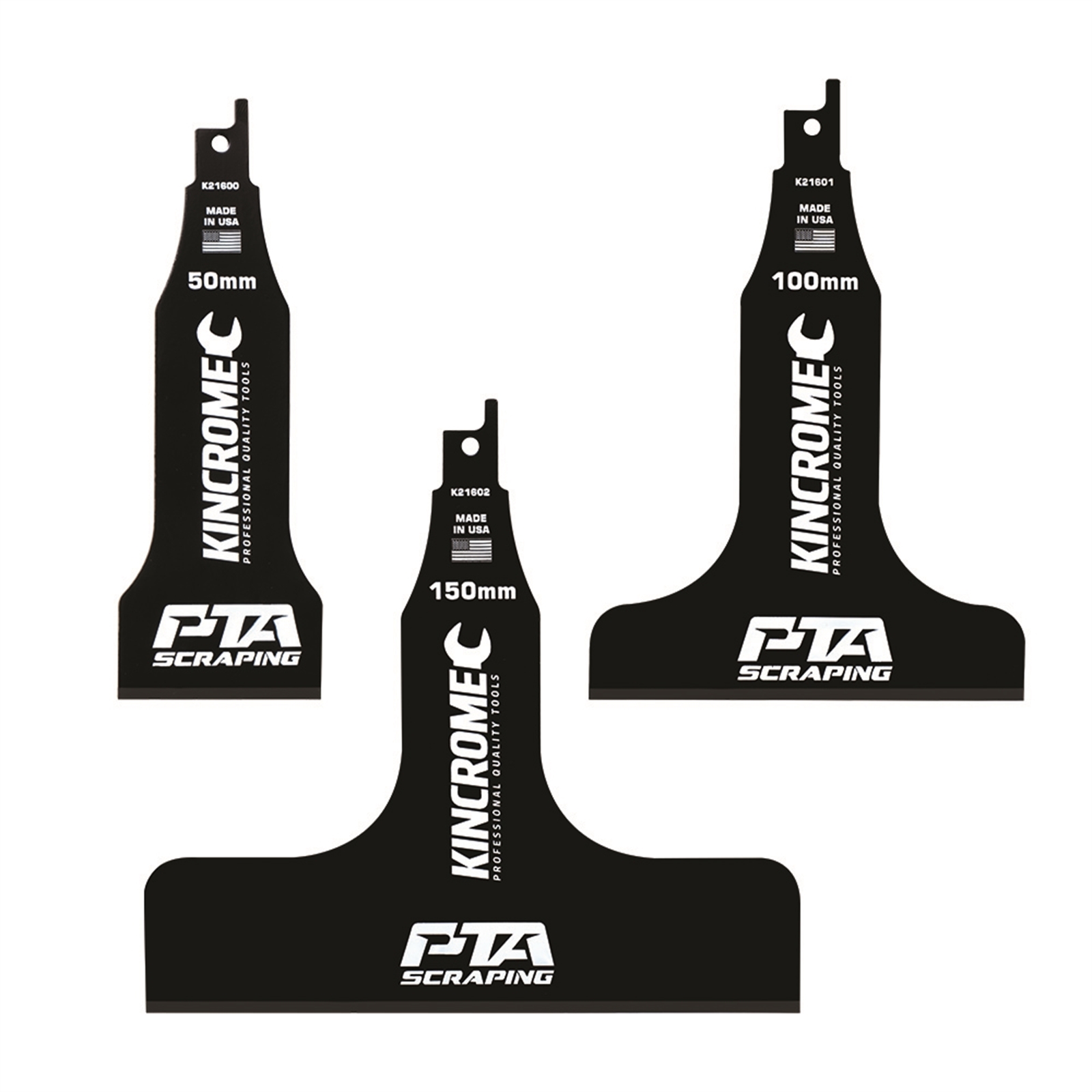 Kincrome 50150mm 3 Piece PTA Reciprocating Saw Scraper Blades