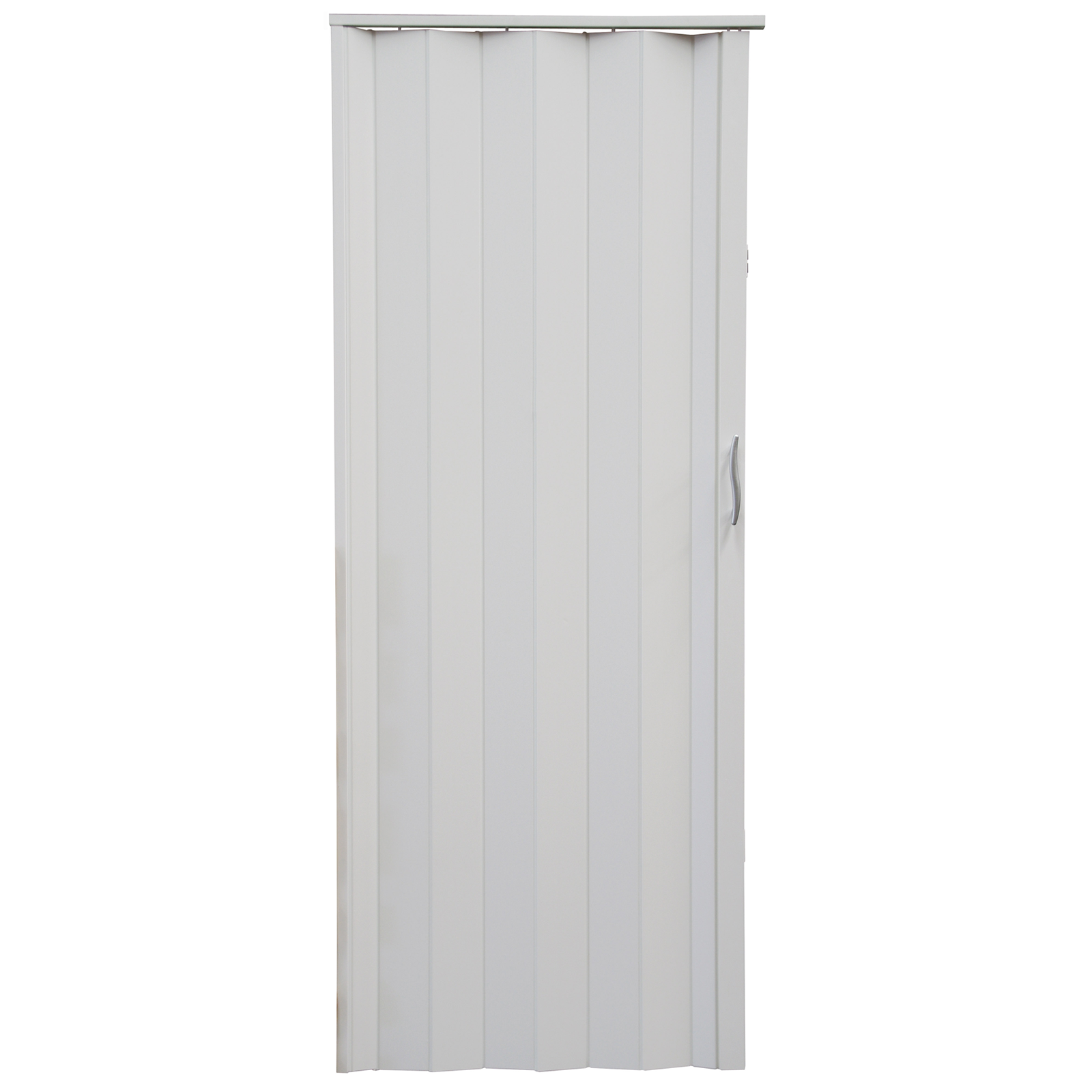 Pillar 820 x 1970mm White PVC Hamilton Concertina Door Bunnings New